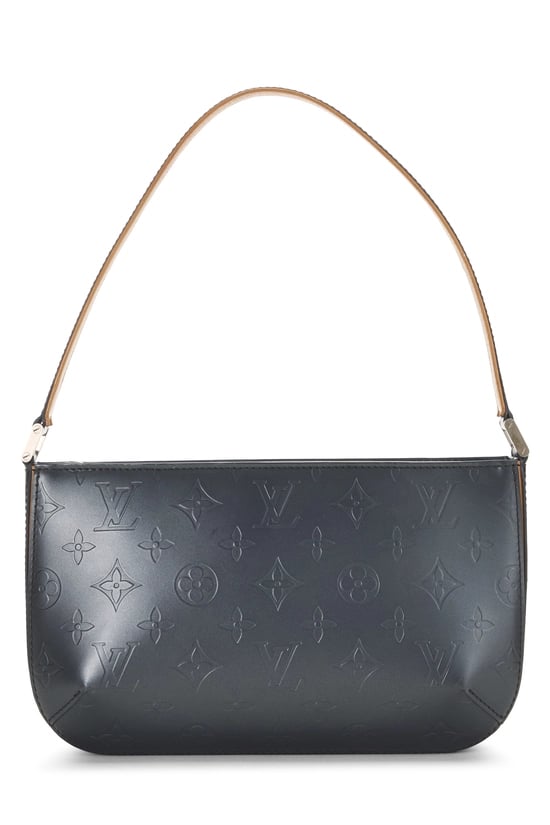 Navy Monogram Vernis Mat Fowler