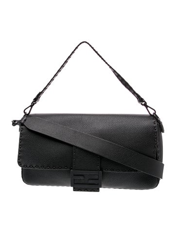 Leather Selleria Baguette Maxi W/Tags