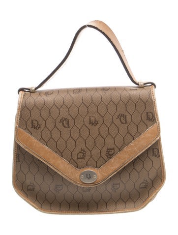 Leather Top Handle Bag Vintage