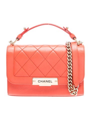 Chanel Label Click Flap Bag