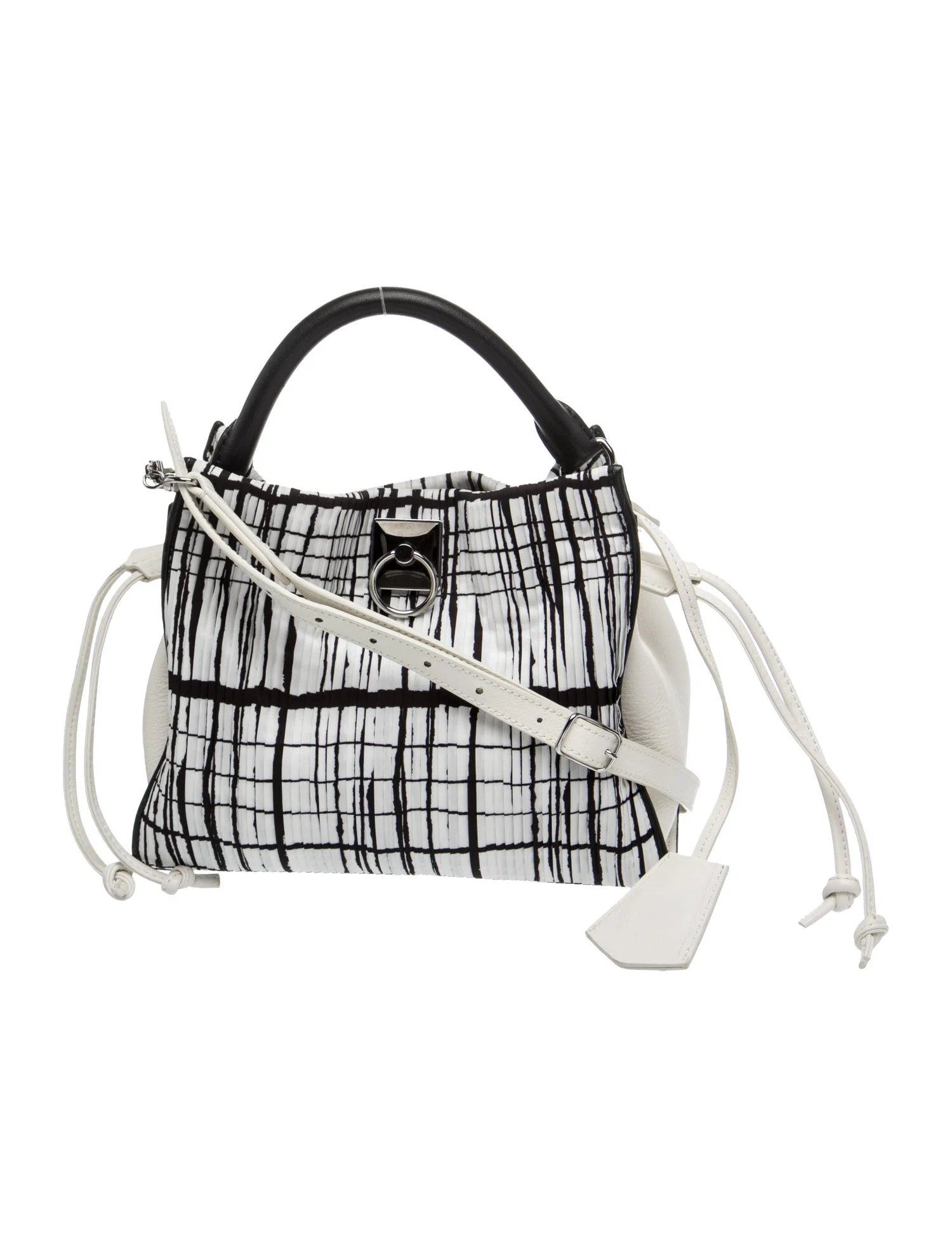 Leather Top Handle Bag