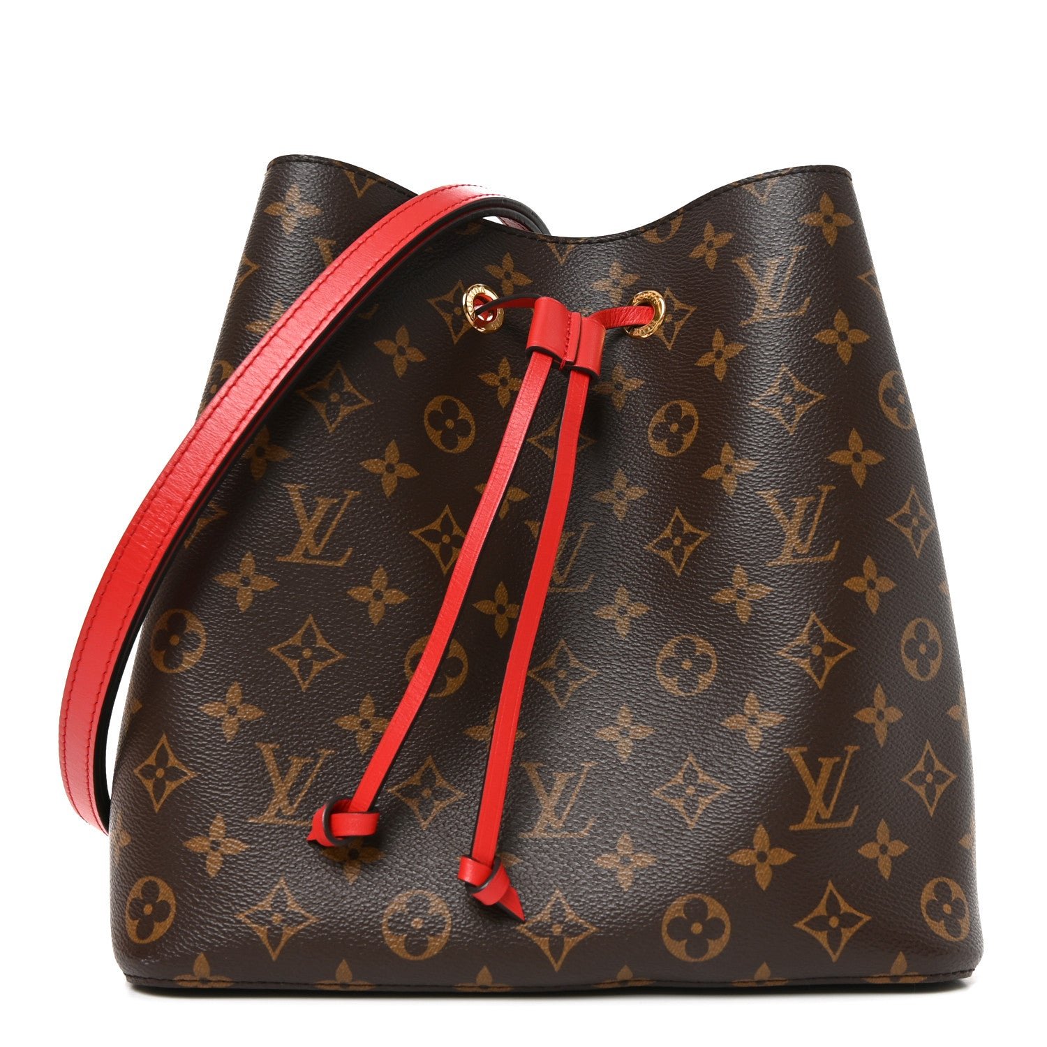 Louis Vuitton Monogram Neonoe MM Coquelicot