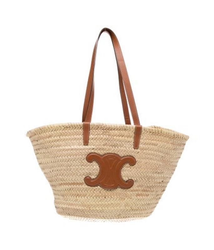 Celine Raffia Classic Panier Medium