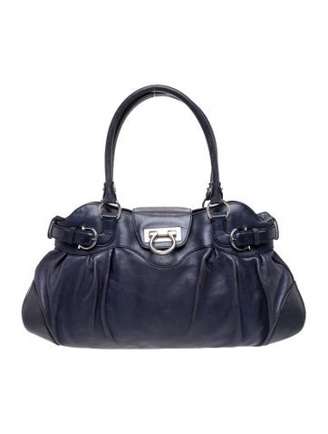 Leather Top Handle Bag