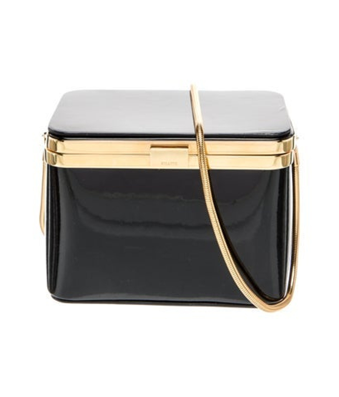 Khaite Patent Leather Shoulder Bag