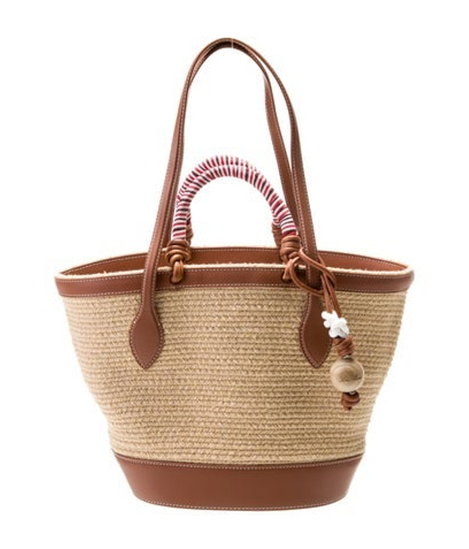 Loro Piana Piana Jute Eolian Tote Bag