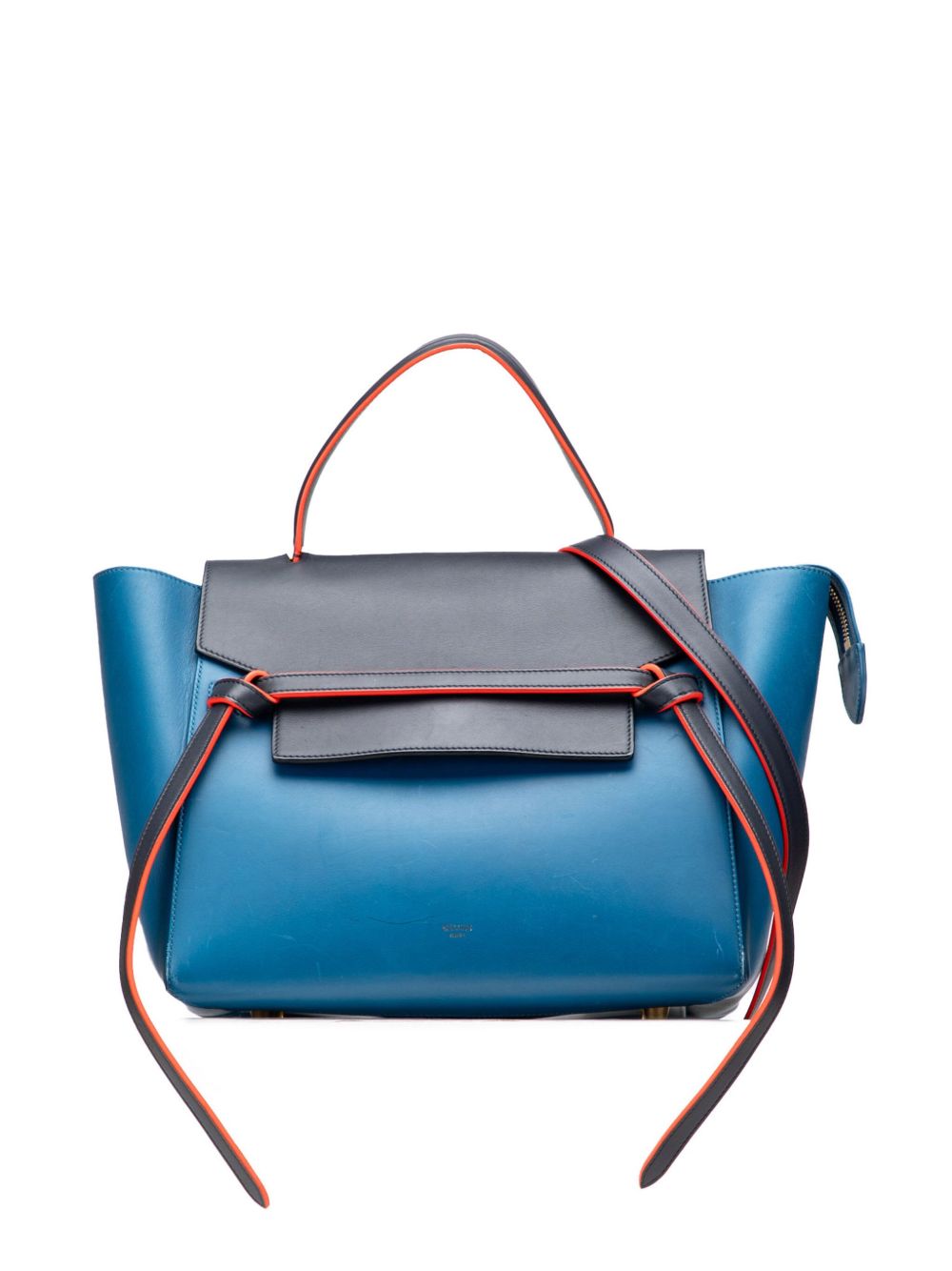 2015 Mini Tricolor Smooth Calfskin Belt Bag satchel