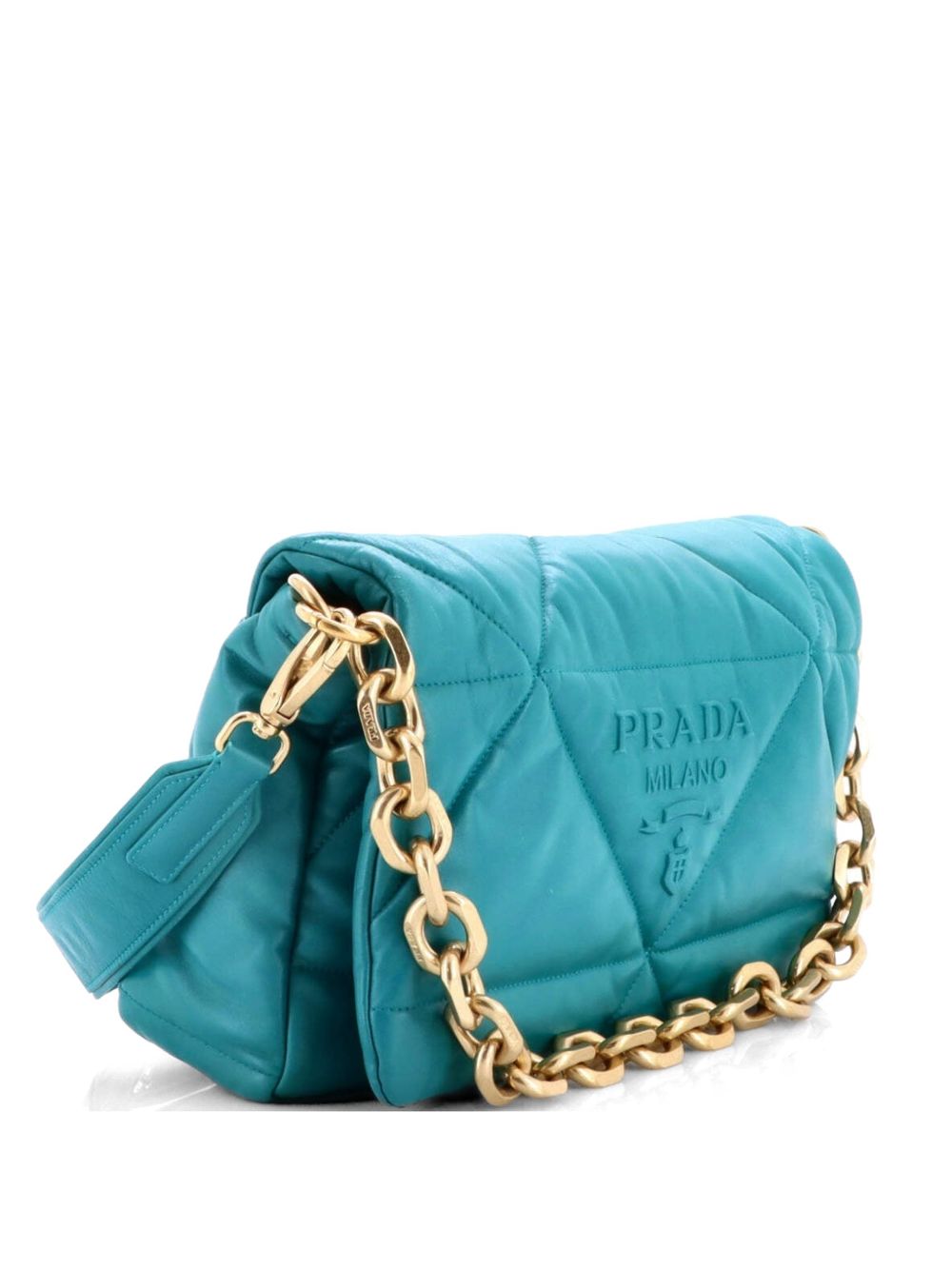 Prada Padded Quilted Nappa Leather shoulder bag