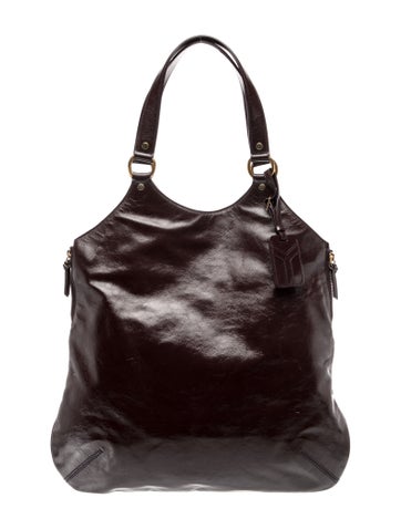 Saint Laurent Patent Leather Shoulder Bag