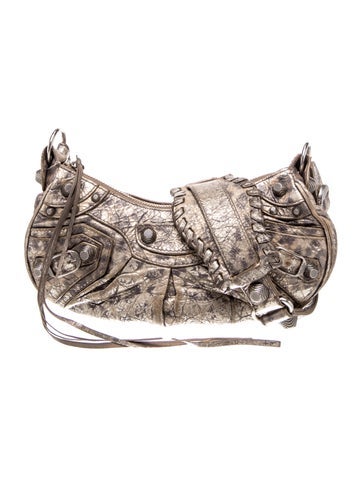 Embossed Leather Le Cagole XS 2024
