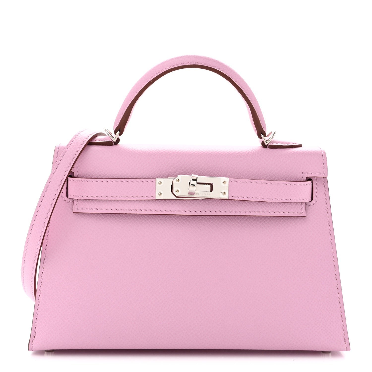 Hermes Epsom Mini Kelly Sellier 20 Mauve Sylvestre
