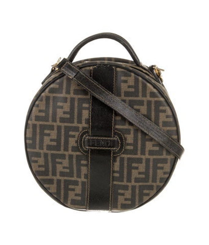 Fendi Zucca Ff Top Handle Bag