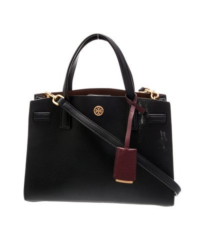 Tory Burch Burch Leather Top Handle Bag