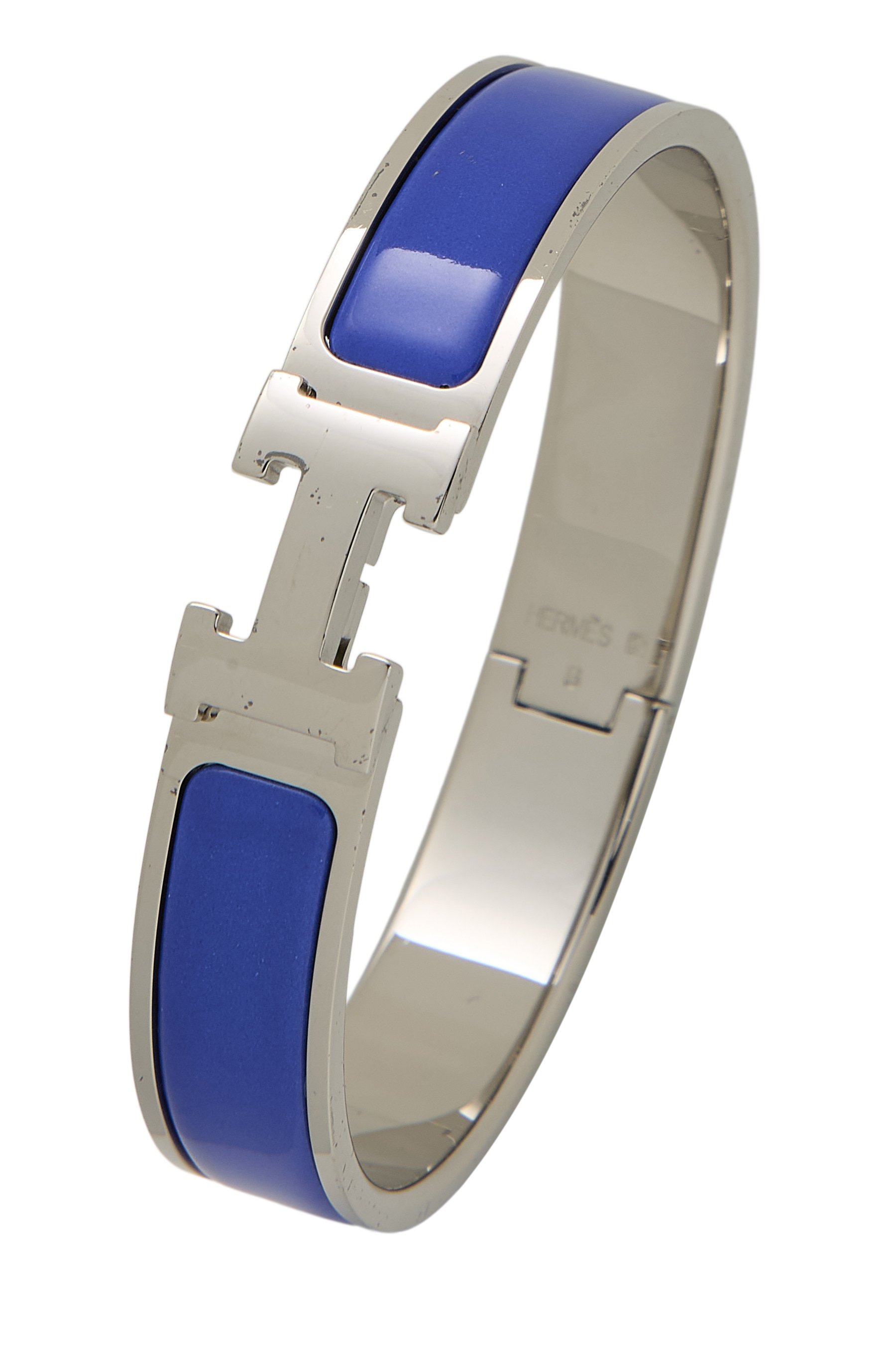 Blue Enamel Clic-Clac H Narrow PM