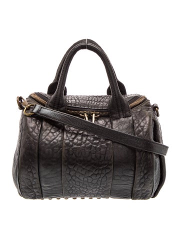 Leather Top Handle Bag