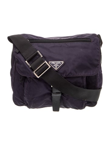 Tessuto Nylon Messenger Bag