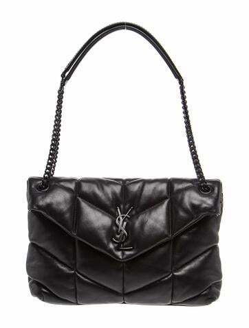 Leather Lou Lou Puffer Shoulder Bag