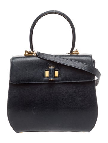 Salvatore Ferragamo Gancio Top Handle Bag