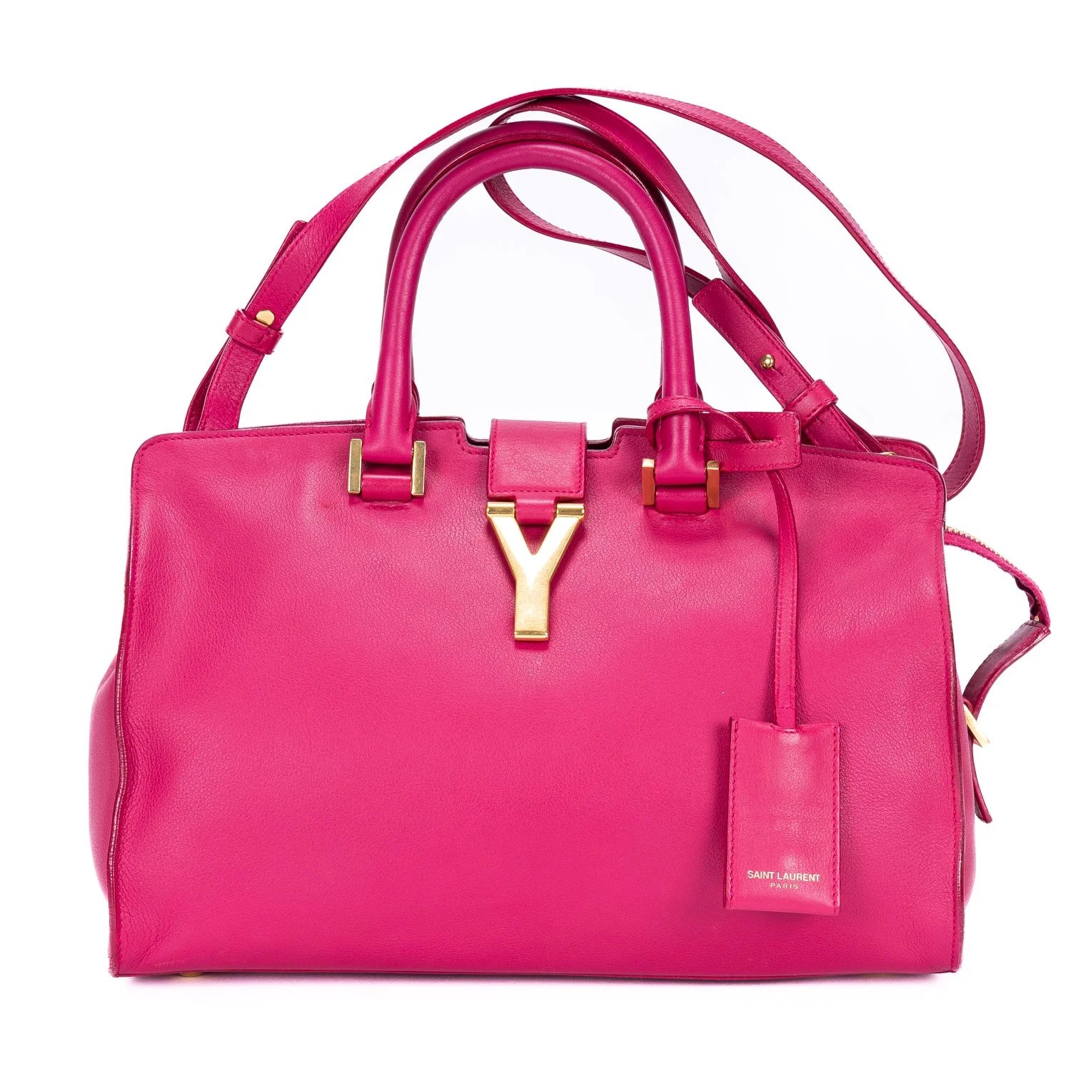 Leather Small Cabas ChYc Tote