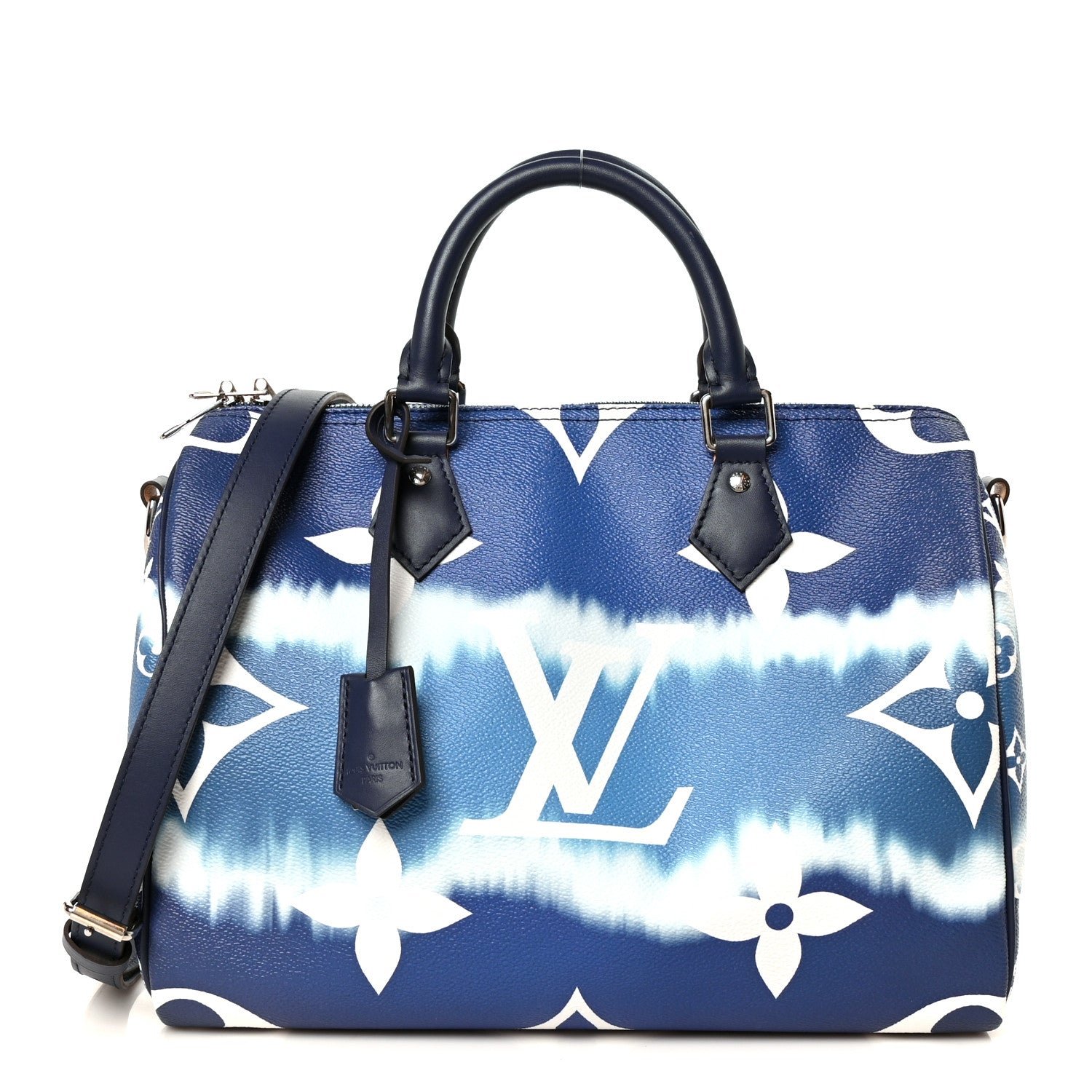 Louis Vuitton Monogram Escale Speedy Bandouliere 30 Blue
