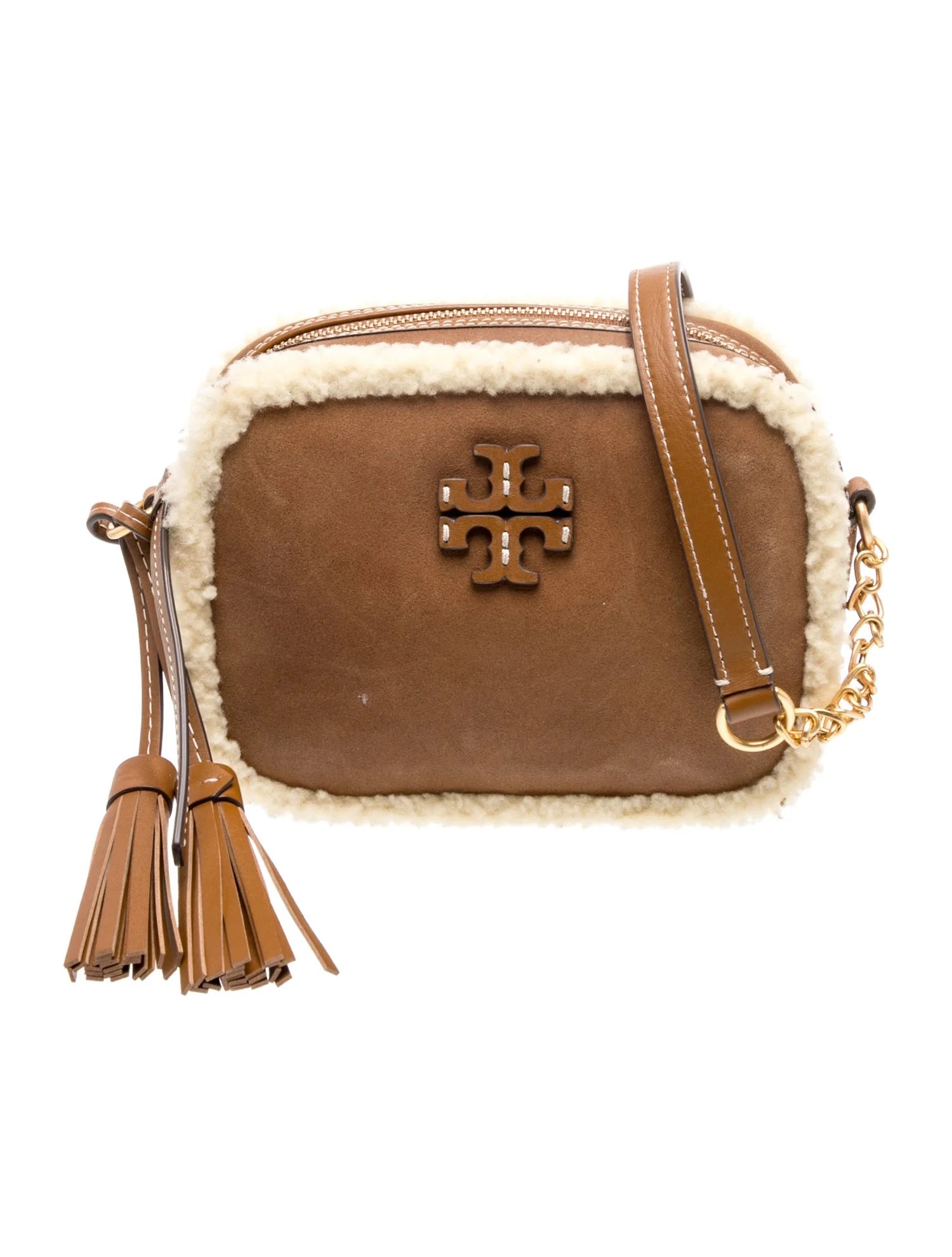 Suede Crossbody Bag