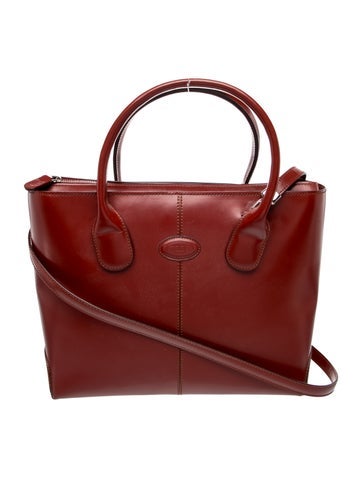 Leather Top Handle Bag