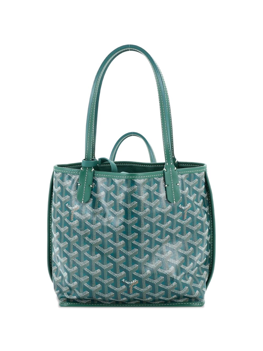 Goyard Anjou Reversible Tote Coated Canvas Mini satchel