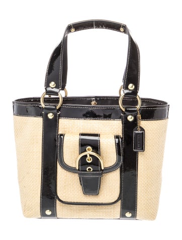 Raffia Shoulder Bag