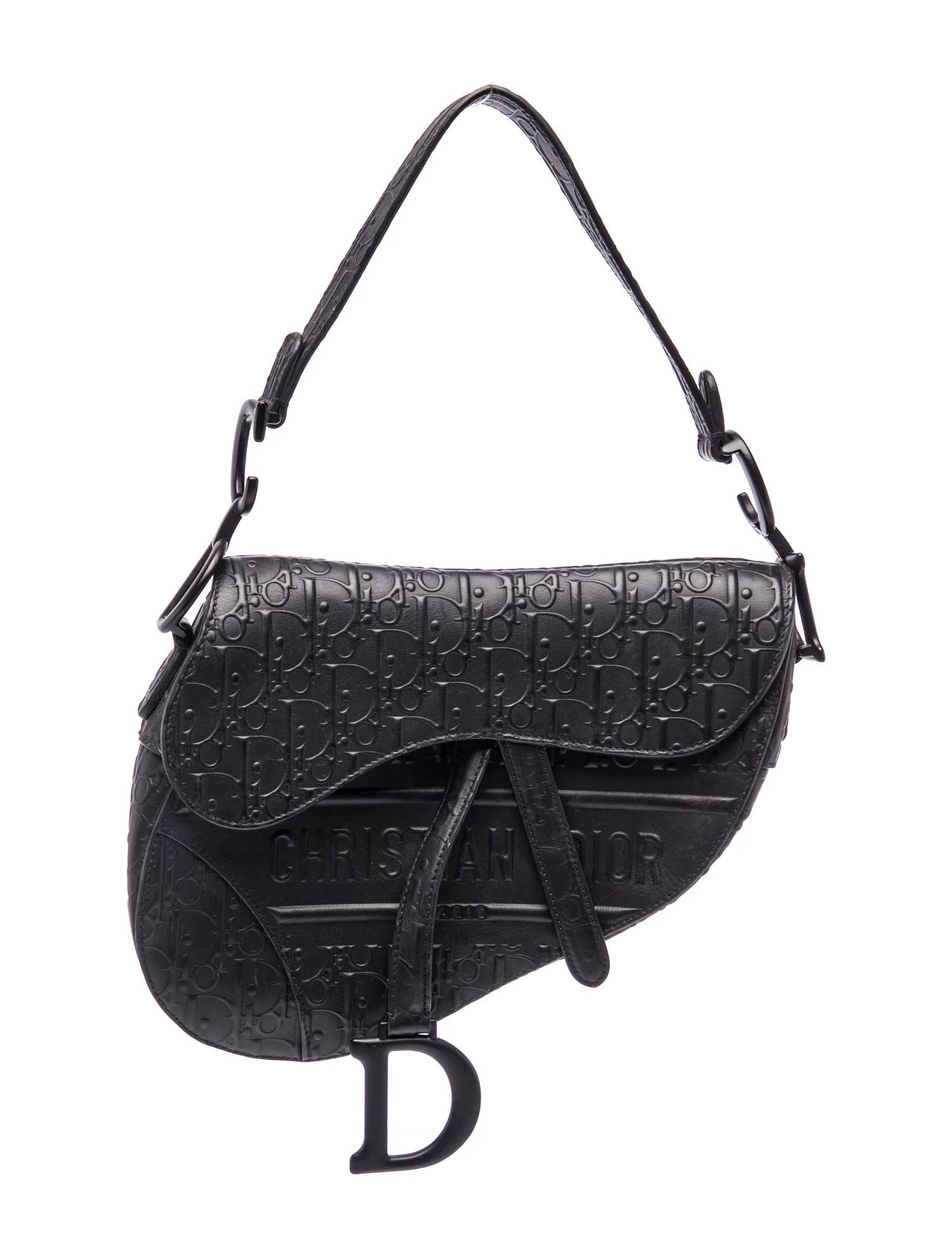 Oblique Jacquard Saddle