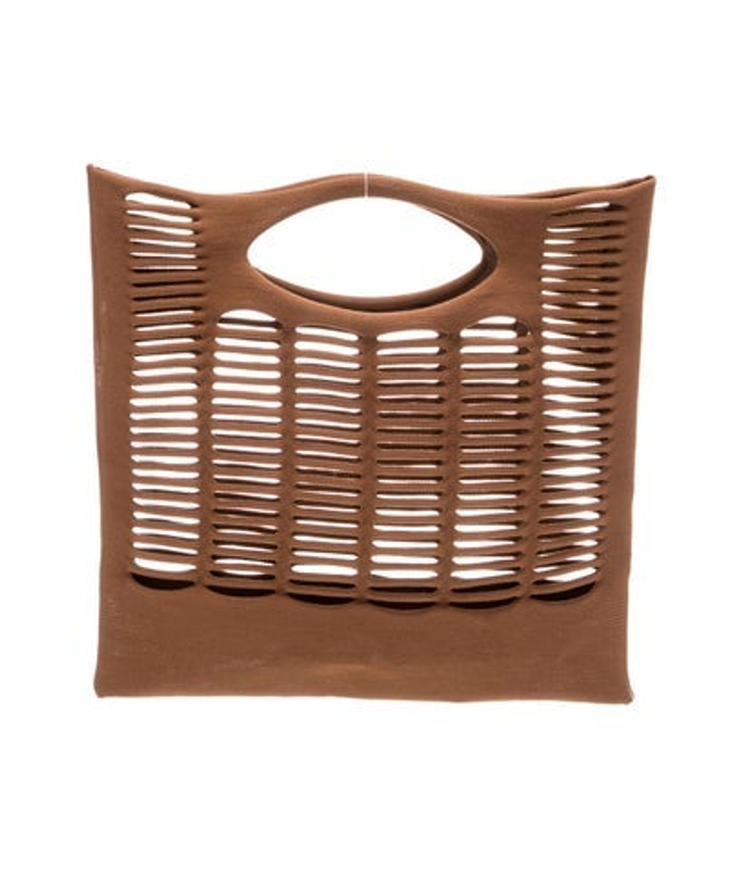 Issey Miyake Miyake Canvas Top Handle Bag