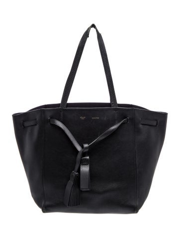 Leather Cabas Phantom Small