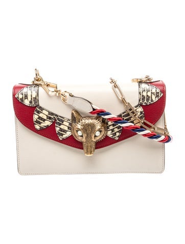 Leather Fox Broche Small