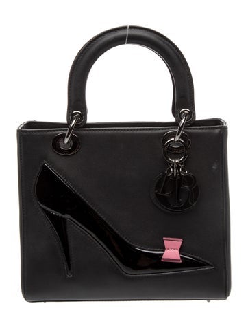 Leather Lady Dior Medium