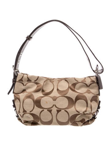 Coach Canvas Shoulder Bag