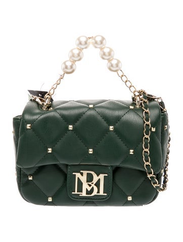 Badgley Mischka Leather Shoulder Bag