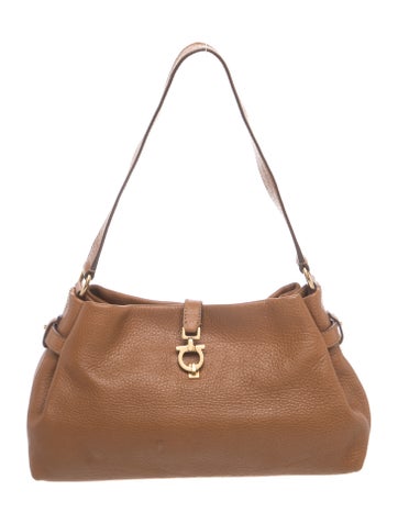 Ferragamo Leather Shoulder Bag