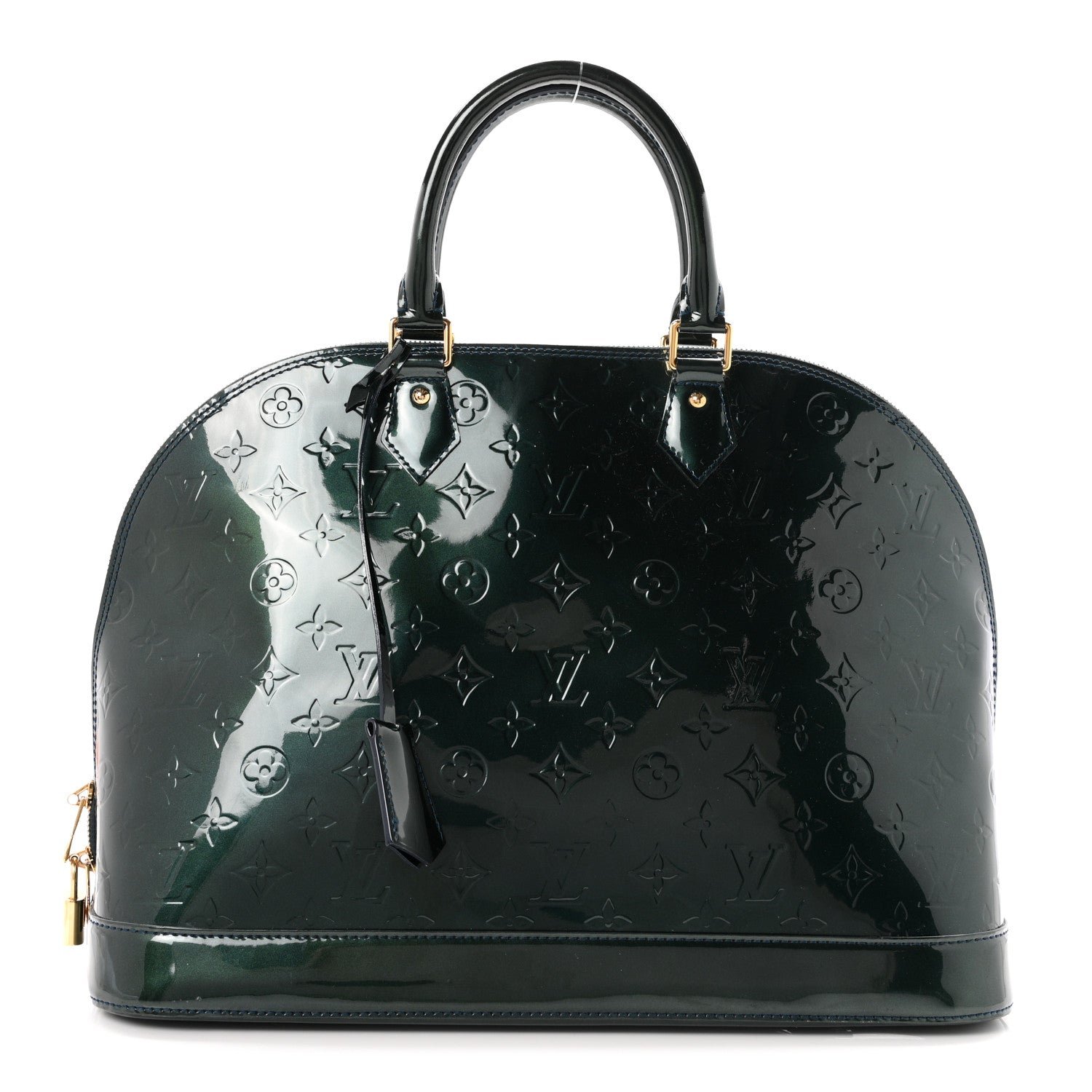 Louis Vuitton Vernis Alma GM Blue Nuit