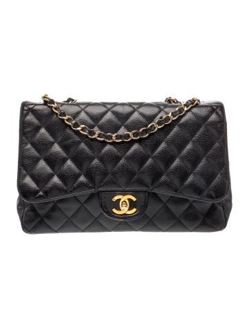 Jumbo Classic Single Flap Bag