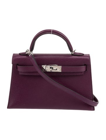 Hermes Chevre Chamkila Mini Kelly Sellier 20