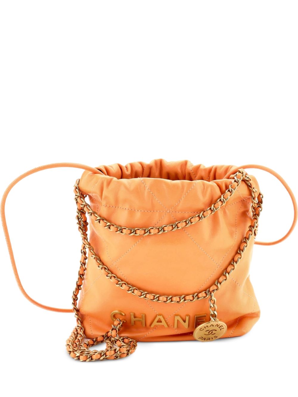 22 Chain Hobo Quilted Calfskin Mini crossbody bag