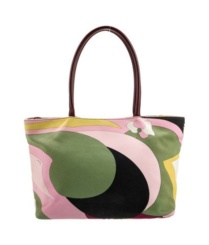 Emilio Pucci Pucci Canvas Tote