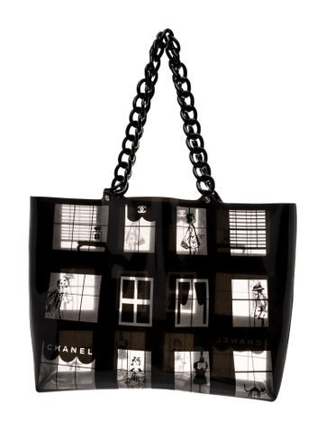 PVC Coco Window Tote