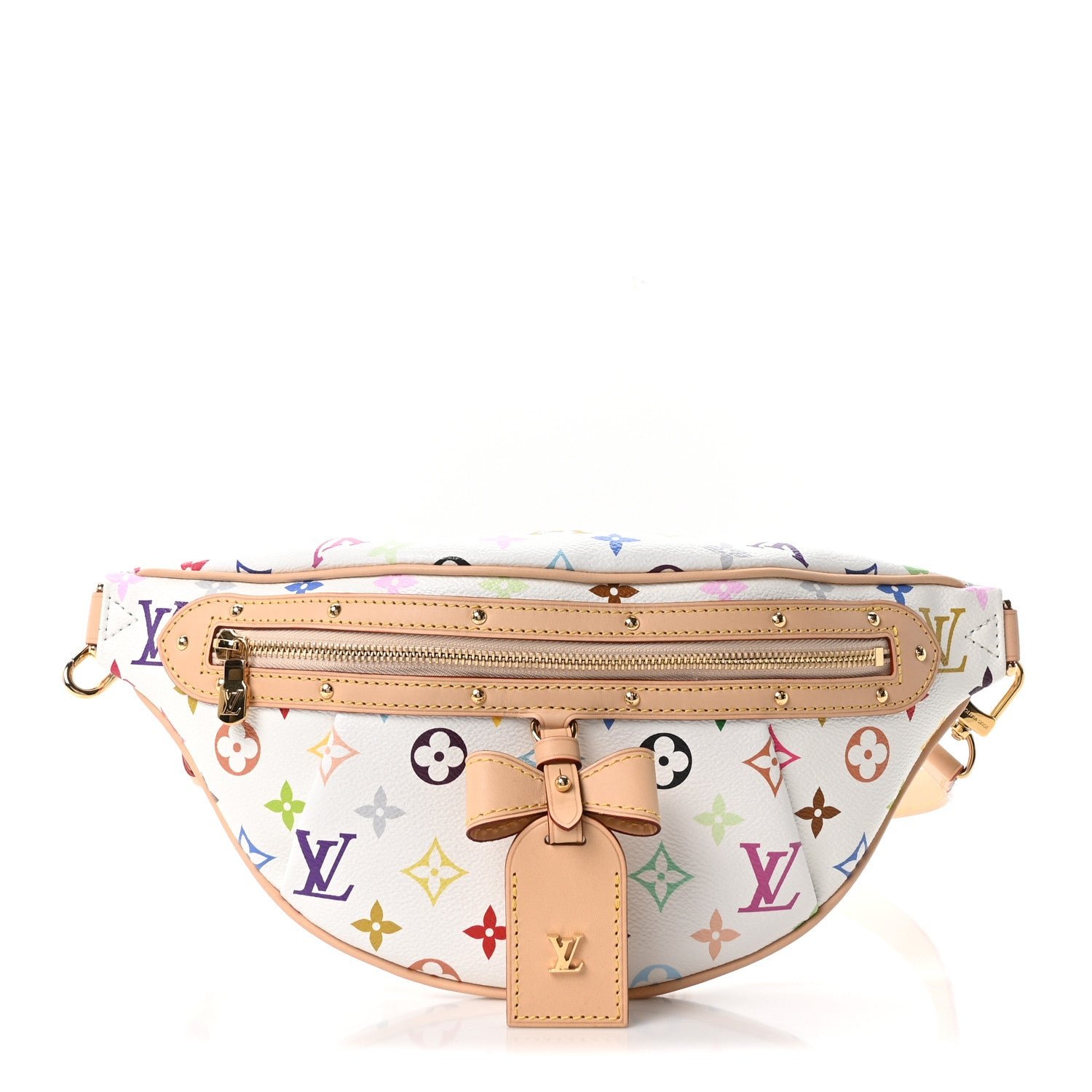 Louis Vuitton LV X TM Monogram Multicolor High Rise Bumbag White