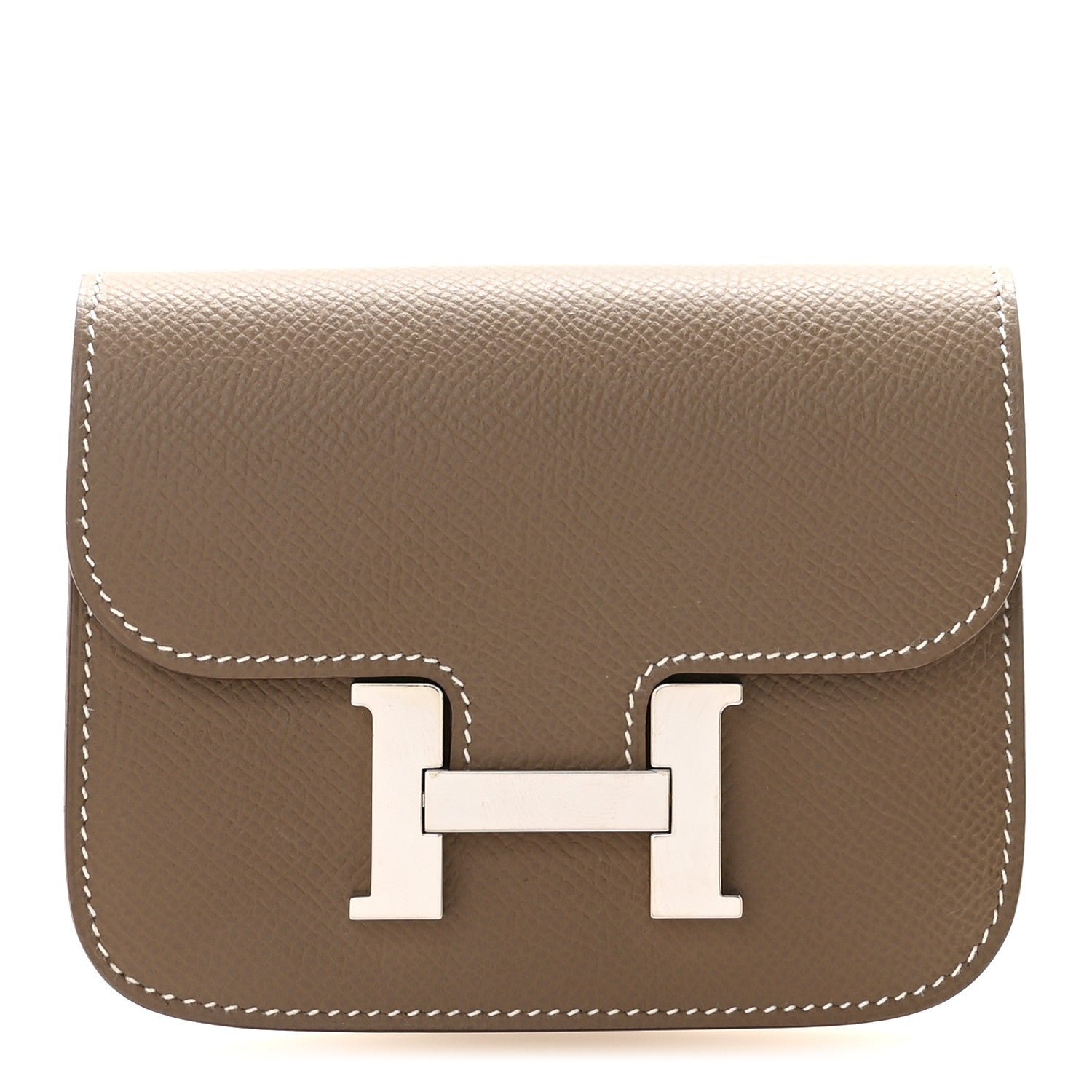 Hermes Epsom Constance Slim Wallet Etoupe