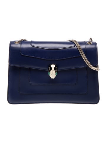 Bvlgari Leather Shoulder Bag