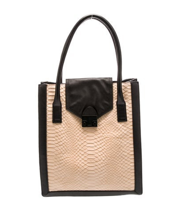 Loeffler Randall Randall Leather Top Handle Bag