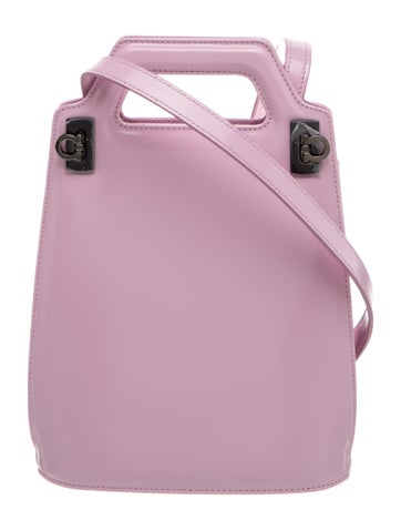 Leather Top Handle Bag w/ Tags