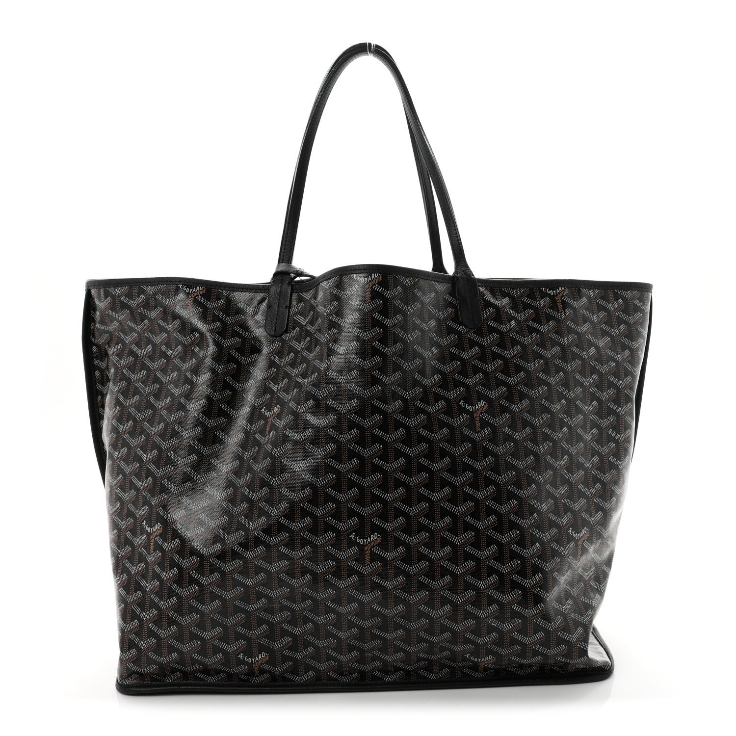 Goyard Goyardine Reversible Anjou GM Black