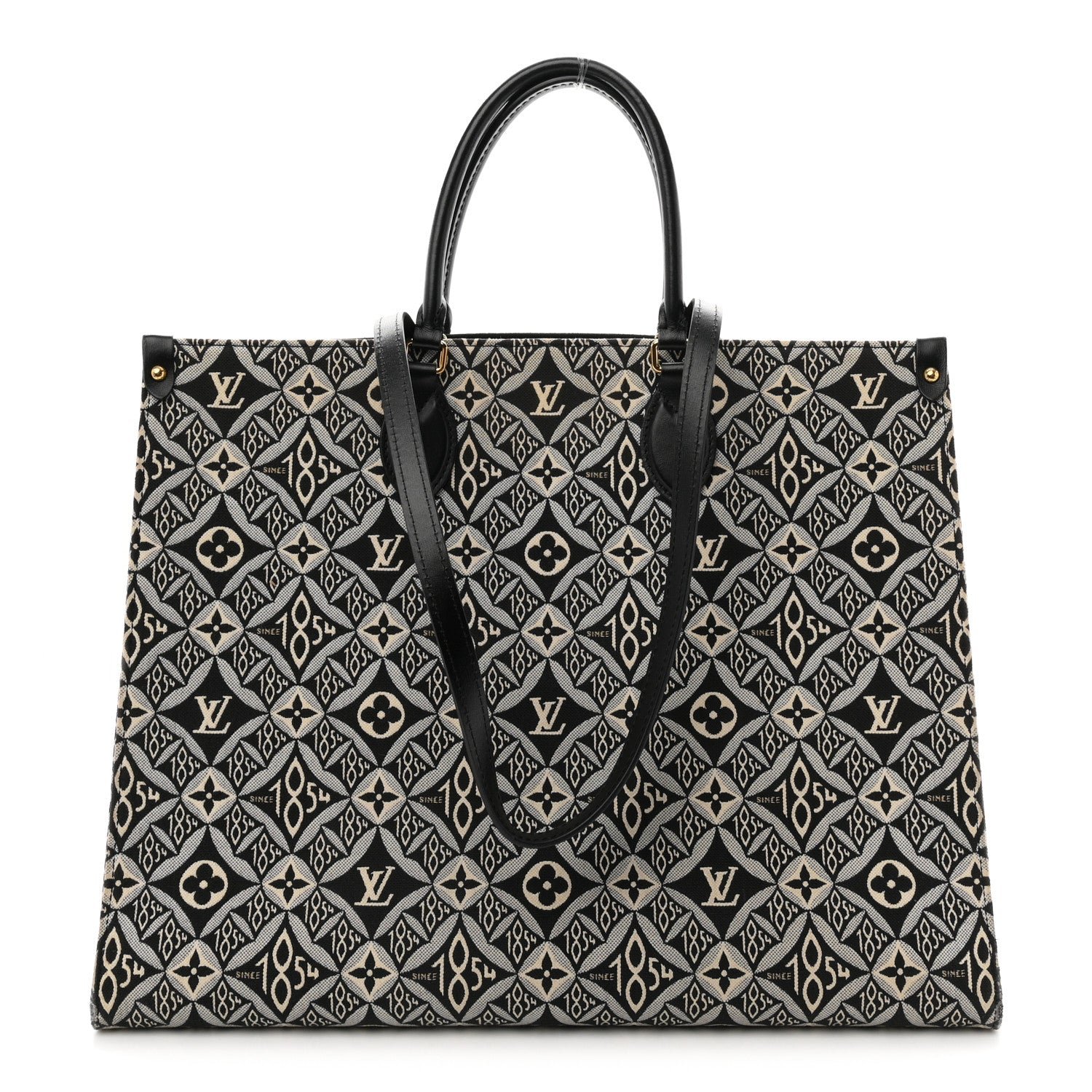 Louis Vuitton Jacquard Since 1854 Onthego GM Grey
