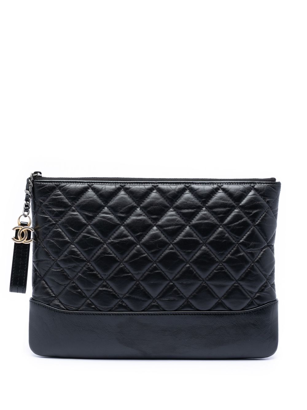2018-2019 Medium Aged Calfskin Gabrielle O Case clutch bag